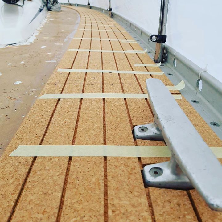 Härligt att se slutresultatet växa fram. #linjon #nyadjurgårdsvarvet #specialsnickeri #boatinterior #www